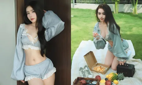 Hotgirl Tây Ninh 18 tuổi đã khiến chàng cầu thủ vượt 1.700km theo đuổi, khoe vóc dáng nuột nà sau sinh