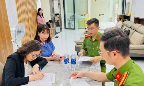 Thi hành Lệnh khám xét chủ doanh nghiệp vàng bạc Nguyễn Thị Thanh Nga SN 1967