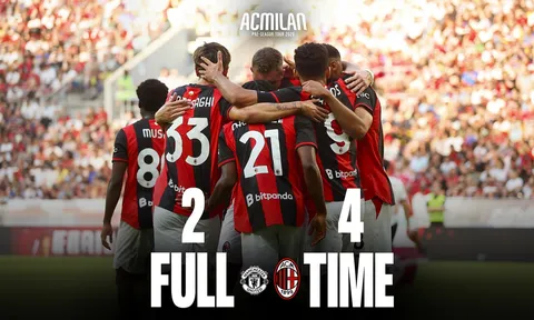 Amorim gieo sầu cho MU, AC Milan ngược dòng thắng 4-2