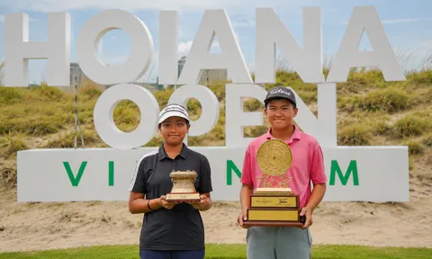Nguyễn Bảo Phát và Nguyễn Khánh Linh vô địch Hoiana Junior Golf Invitational 2026