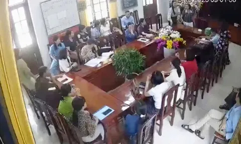 Vụ nữ hiệu trưởng đập bàn, ném cốc: Đề nghị xác minh người cung cấp và động cơ phát tán video