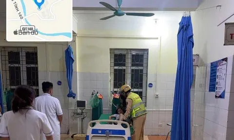 CSGT Điện Biên kịp thời cứu người phụ nữ bị rắn cắn giữa đêm