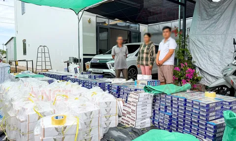 Cần Thơ: Vận chuyển hơn 28.000 bao thuốc lá lậu, 4 đối tượng bị bắt giữ