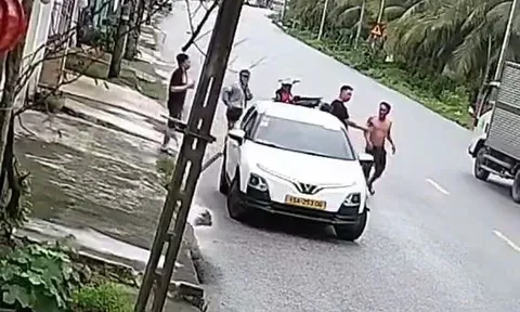 Công an TP Hải Phòng thông tin vụ Đinh Sơn Thủy SN 1982 chặn ô tô, đánh tài xế giữa đường