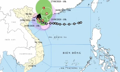 Bão số 4 diễn biến dị thường trên Vịnh Bắc Bộ: Mưa lớn miền Bắc giảm dần