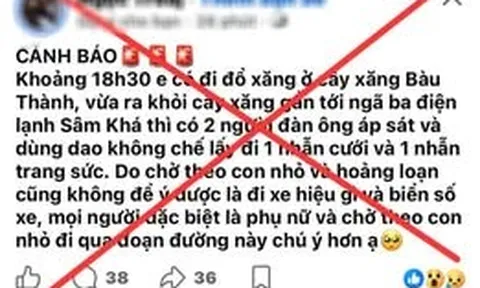 Đăng Facebook kể chuyện bị cướp 2 nhẫn, người phụ nữ khiến công an phải vào cuộc, sự thật phía sau gây bất ngờ