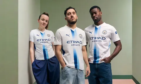 Man City ra mắt áo đấu thứ ba mùa 2026/27 do người hâm mộ thiết kế bằng AI