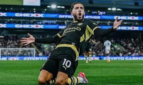 Premier League vòng 2: Cherki lập cú đúp, Haaland khai hỏa, Manchester City đại thắng tại Selhurst Park