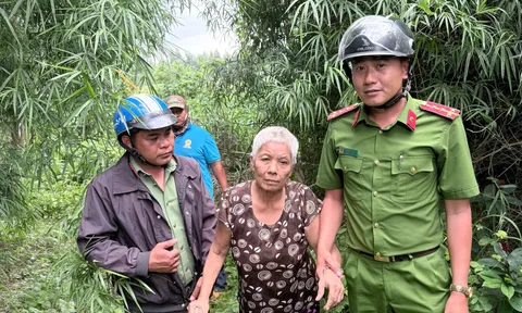 Tìm thấy cụ bà 76 tuổi mất tích trong rừng sâu