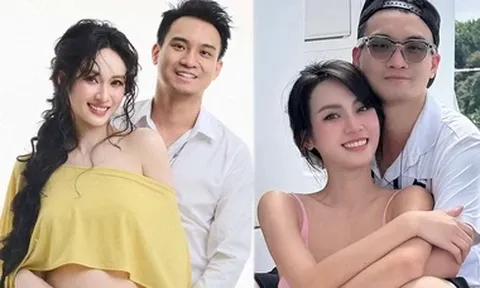 Thiếu gia Đức Phạm - chồng cũ Diệp Lâm Anh khoe ảnh bạn gái Vũ Thúy Quỳnh mang bầu, hứa làm ông bố trách nhiệm