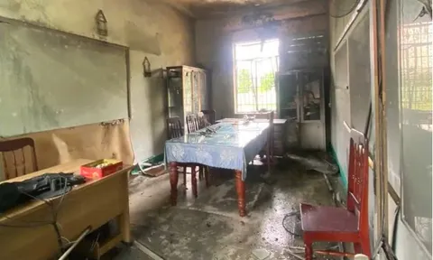 Cháy phòng làm việc tại trường tiểu học sau tiếng nổ lớn, phó hiệu trưởng tử vong