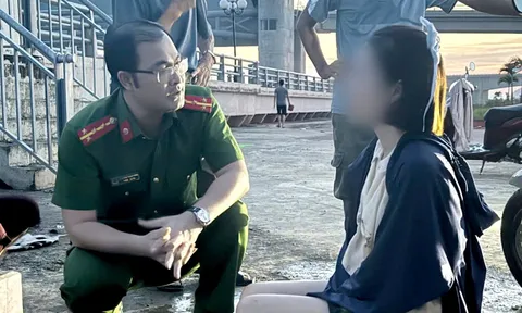 Kiên trì thuyết phục người phụ nữ từ bỏ ý định tự tử ở cầu Cống Lèn