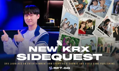 Sau thành công tại LCK, DRX lấn sân K-drama và phát hành game