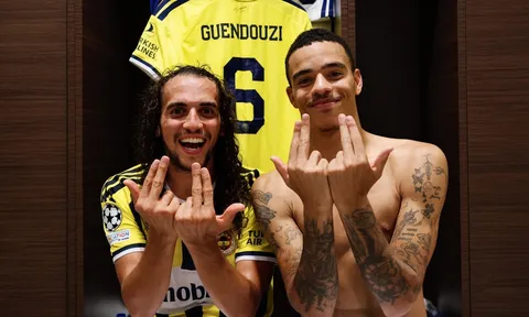 UEFA ra quyết định kỷ luật với Guendouzi và Greenwood trước trận gặp Roma