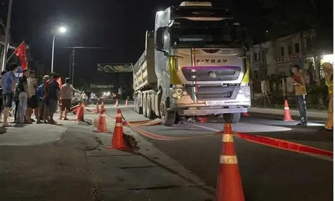 Thiếu niên 14 tuổi tử vong thương tâm sau va chạm với xe đầu kéo ở Bắc Ninh