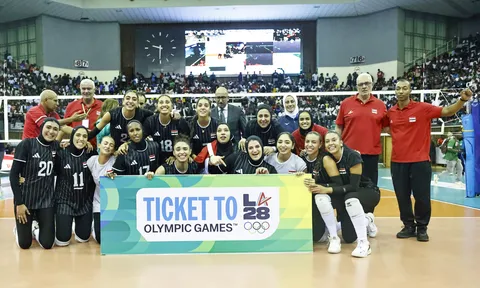 Bóng chuyền Ai Cập lên ngôi châu Phi sau 23 năm, viết lên lịch sử với tấm vé Olympic 2028