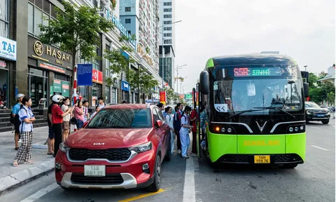 Dừng, đỗ xe tại điểm đón trả khách xe buýt bị phạt bao nhiêu tiền?