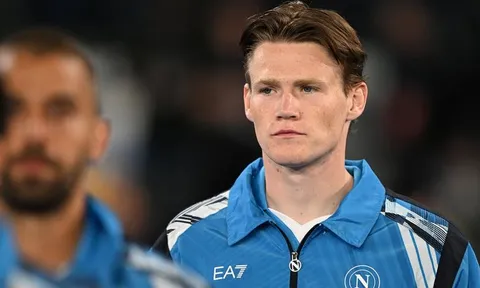 Napoli đối mặt dấu hỏi lớn trong kế hoạch giữ chân McTominay