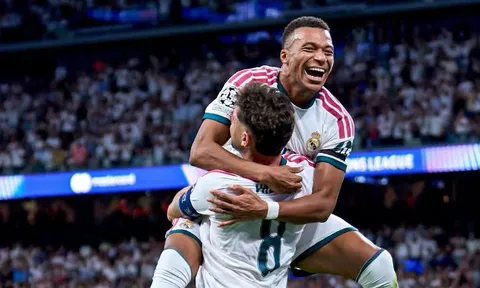 Real Madrid thắng nhọc Inter Milan, dành chiến thắng đầu tiên tại Champions League 2026/27