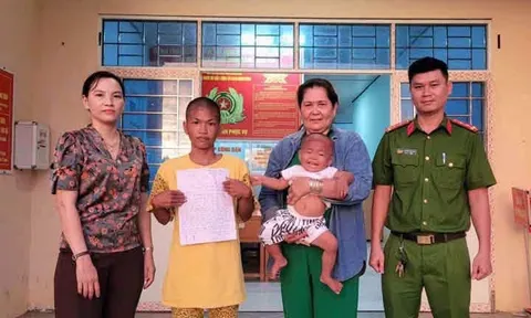 Bé gái 11 tháng tuổi mất tích tại sạp quần áo ở An Giang được tìm thấy cách nhà hơn 30km