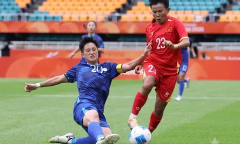 ĐT nữ Việt Nam thua Đài Bắc Trung Hoa trong ngày ra quân ASIAD 2026