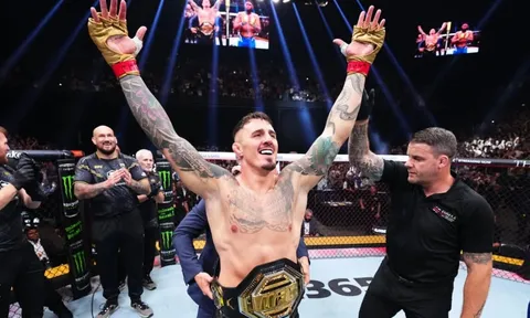 Tom Aspinall từ bỏ đai vô địch UFC Heavyweight vì chấn thương mắt