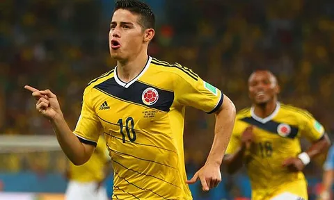 James Rodriguez chia tay đội tuyển Colombia sau 15 năm