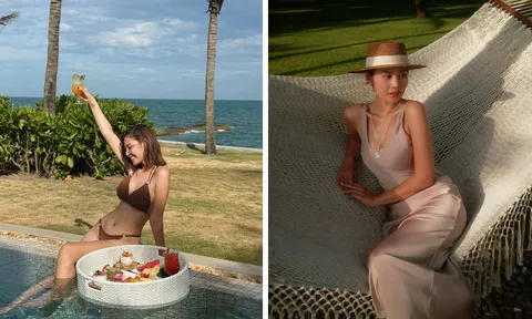 Mỹ nhân Hải Phòng từng nặng gần 80kg khi mang thai, U30 đẹp nóng bỏng, tự tin khoe dáng cùng bikini