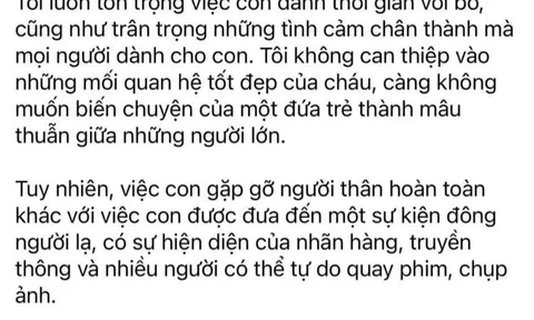 Vũ Thúy Quỳnh đưa con gái riêng của Đức Phạm đi sự kiện, Diệp Lâm Anh viết tâm thư lúc nửa đêm