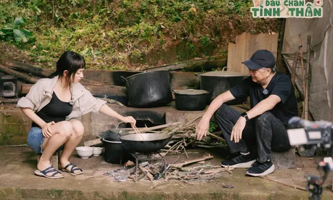 Châu Bùi được bố đẻ "cảnh báo" về bố chồng tương lai