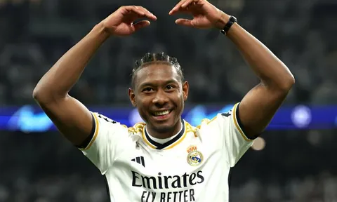 David Alaba chính thức có bến đỗ mới sau khi rời Real Madrid