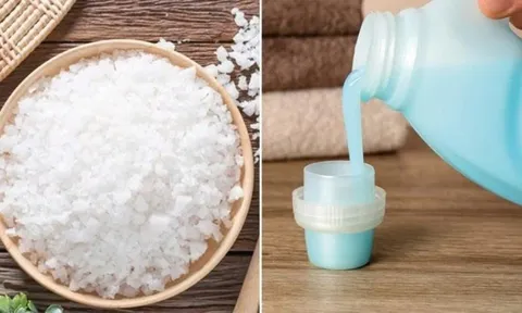Trộn nước xả vải với muối: Hoá ra chúng có công dụng hữu ích tiết kiệm cả đống tiền