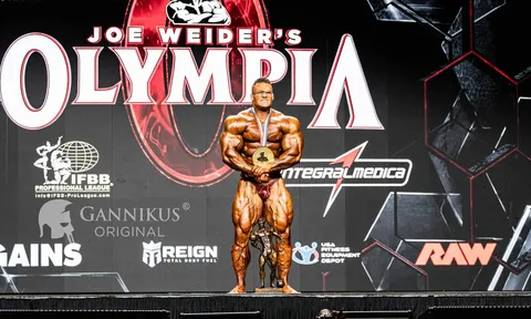 Nick Walker tạo địa chấn tại Mr. Olympia 2026, lần đầu chinh phục ngôi vương danh giá nhất làng thể hình