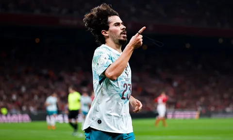 Vitinha bày tỏ niềm tin vào HLV Jorge Jesus sau màn trình diễn trước Đan Mạch