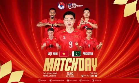 Lịch thi đấu FIFA ASEAN Cup 2026 hôm nay: Việt Nam quyết đấu Pakistan