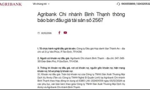 Công ty Amity (tên cũ là Công ty Nghệ Sĩ Quyền Linh) nợ ngân hàng 126 tỷ đồng, Agribank ra thông báo