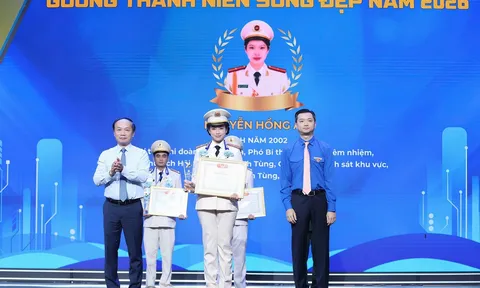 Nữ thiếu úy Công an Cà Mau được vinh danh “Thanh niên sống đẹp” 2026