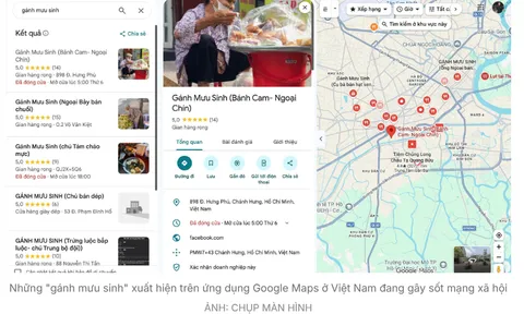 Khi lòng tốt biết tìm đường, giới trẻ TP.HCM lan tỏa những “Gánh mưu sinh” của người già, neo đơn trên Google Maps