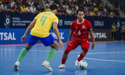 Tuyển Indonesia tạo dấu ấn trước Brazil tại Copa das Nacoes 2026