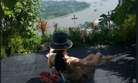 Hồng Nhung tuổi 56 diện bikini, tận hưởng cuộc sống ở căn penthouse rộng 650 m²