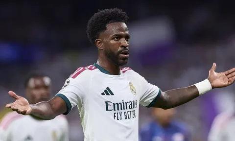 Vinicius Junior lại gây thất vọng, Real Madrid đối mặt bài toán khó