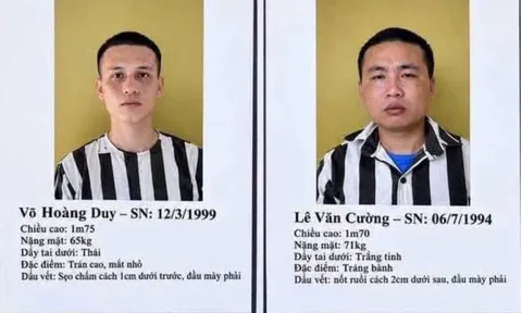 4 phạm nhân đặc biệt nguy hiểm bỏ trốn khỏi Trại giam A2, Công an phát thông báo nóng