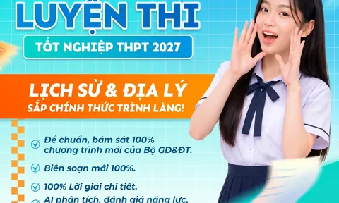 Bài Tập Số sắp ra mắt Bộ đề luyện thi THPT môn Lịch sử và Địa lí bám sát chương trình mới
