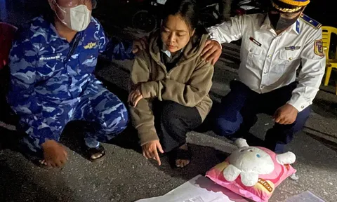 Bắt quả tang Ngô Thị Mai SN 1999  "làm chuyện động trời" tại bãi biển ở Quảng Trị
