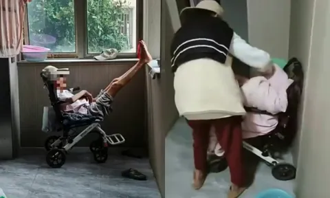 Cụ bà 90 tuổi ngủ co ro ngoài hành lang gần một năm, lý do từ con gái gây tranh cãi