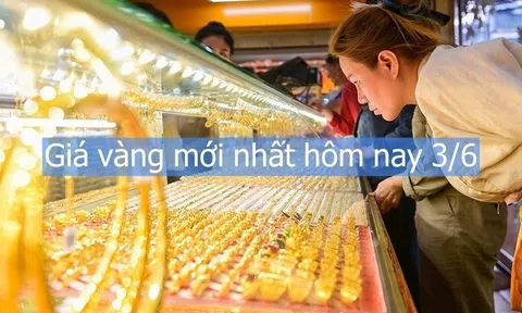 Giá vàng mới nhất hôm nay 3/6: Tiếp đà giảm sâu ngay phiên đầu tuần