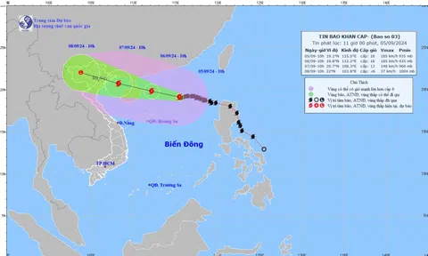 Bão số 3 mạnh lên thành siêu bão: Thủ tướng chỉ đạo tập trung ứng phó khẩn cấp