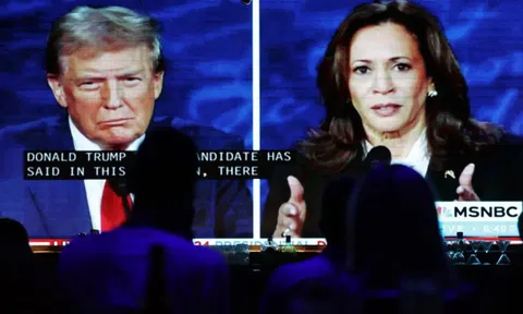 Cách truyền thông Mỹ phản ứng với cuộc tranh luận giữa ông Trump và bà Harris