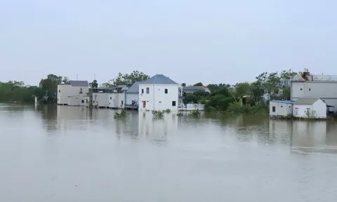 Lũ rút chậm, hơn 8.000 người dân huyện Chương Mỹ chưa thể về nhà