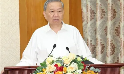 Tổng Bí thư, Chủ tịch nước Tô Lâm gặp mặt cán bộ lãnh đạo các cơ quan nội chính Trung ương